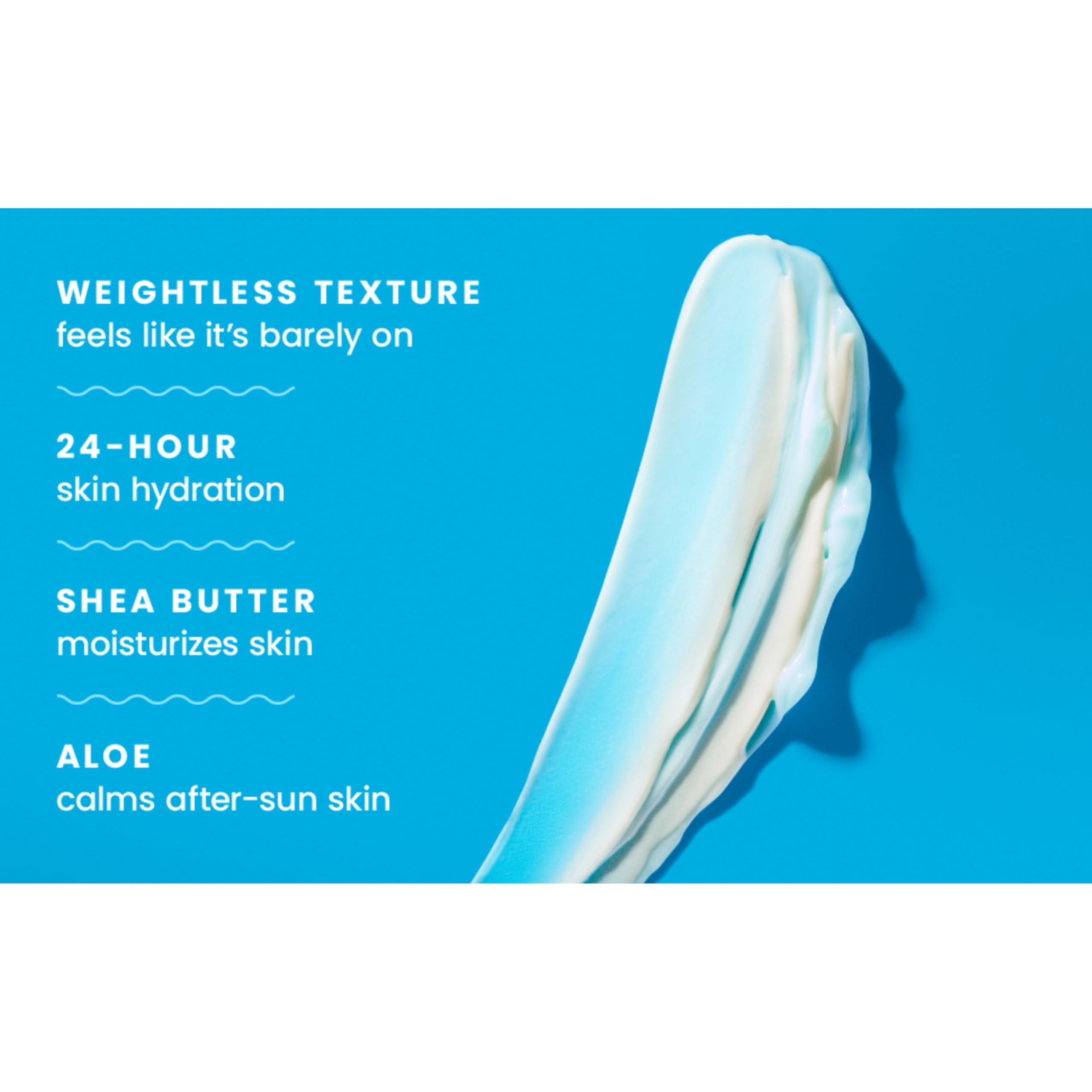 Hawaiian Tropic Hawaiian Tropic Weightless Hydration After Sun Lotion with Aloe, 6oz Twin Pack | Hawaiian Tropic Lotion, Moisturizing Lotion, After Sun Care, After Sun Moisturizer, 6oz each Twin Pack