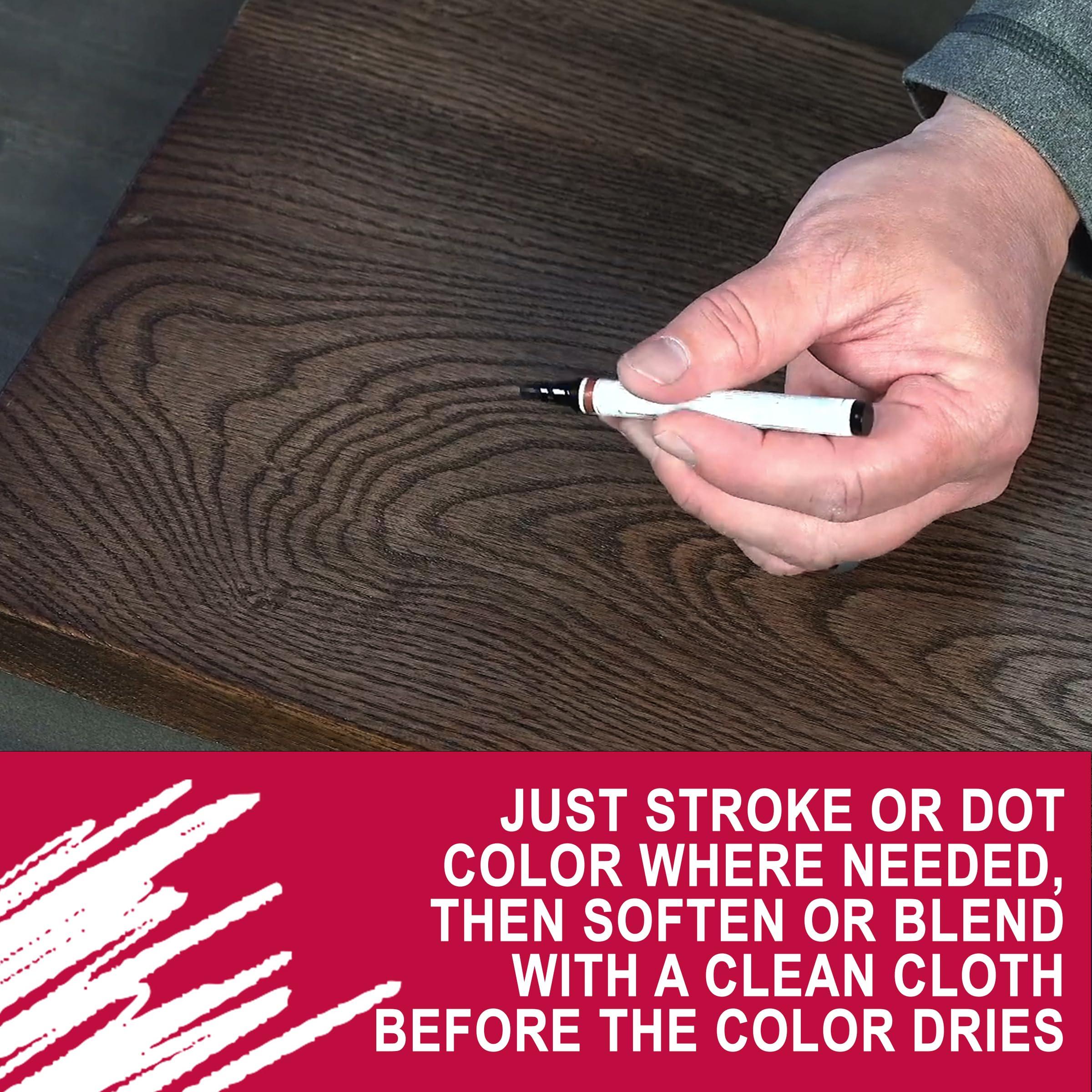 Mohawk Finishing Products Mohawk Finishing Products Wood Stain Brush Tip Marker, Light Golden Oak M265-2021, 1 Count