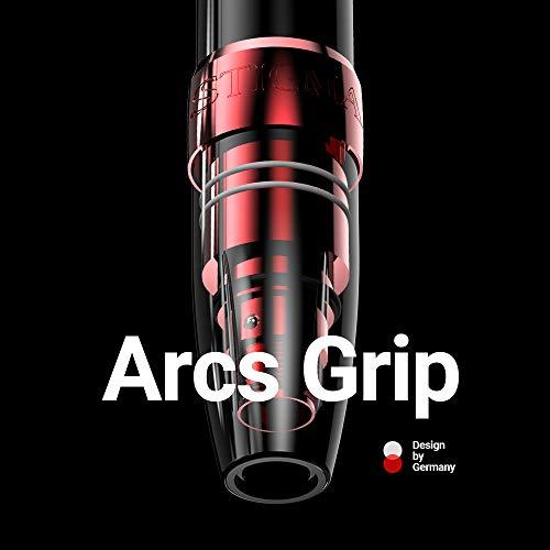 STIGMA STIGMA Rotary Tattoo Machine Pen Tattoo Gun with Japan Motor Ultra High Speed Rotation RCA Connected for Tattoo Artist Black EM122-1