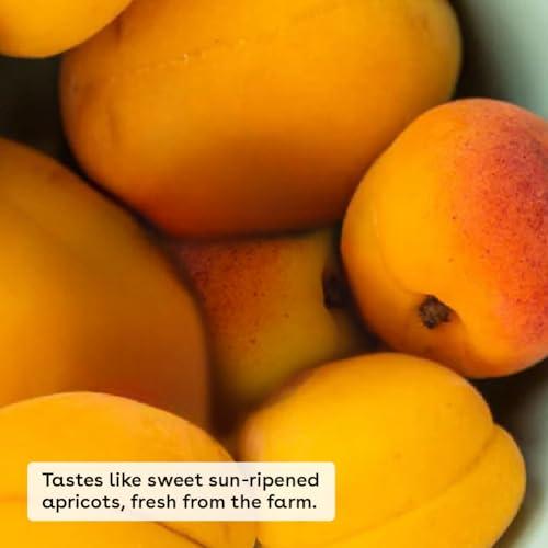 eos eos 100% Natural & Organic Lip Balm- Apricot, All-Day Moisture, Dermatologist Recommended for Sensitive Skin, Lip Care Products, 0.25 oz