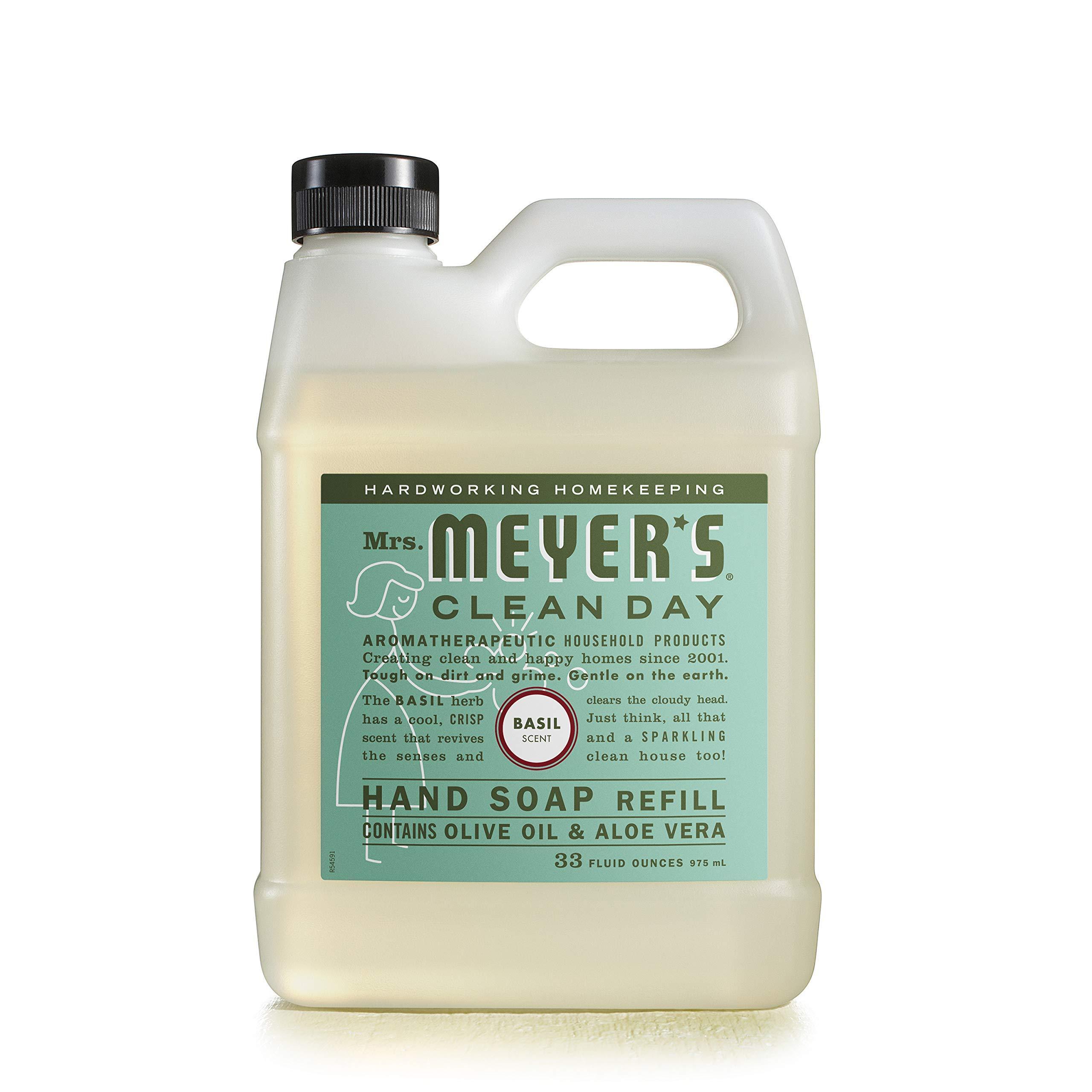MRS. MEYER'S CLEAN DAY MRS. MEYER\'S CLEAN DAY Hand Soap Refill Scent Variety Pack 2 CT (Basil + Lemon Verbena)