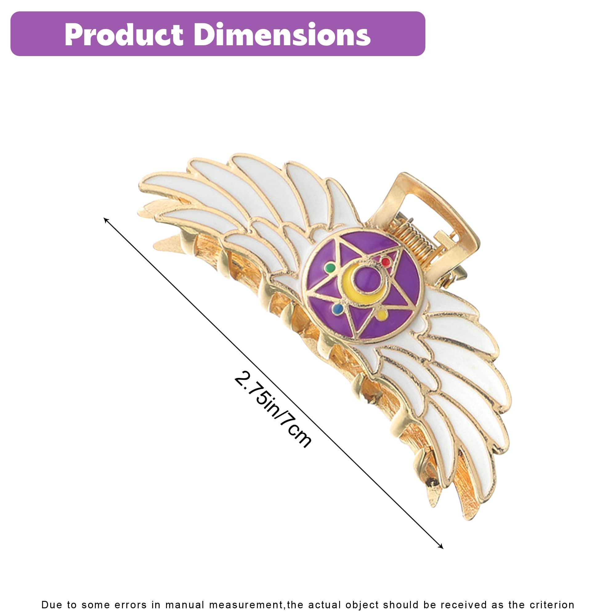 AEGYPIUS AEGYPIUS 2.75 In Metal Claw Clips, Cute Anime Hair Accessories for Thick Hair, Animal Hair Clips for Women