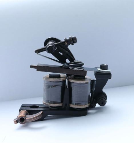TTOOGO Coils Tattoo Machine for Inner Tattoo Liner Shader Beginner Practice Tattoo Machine Five Hole Coil Machine Tattoo Machine,Shader