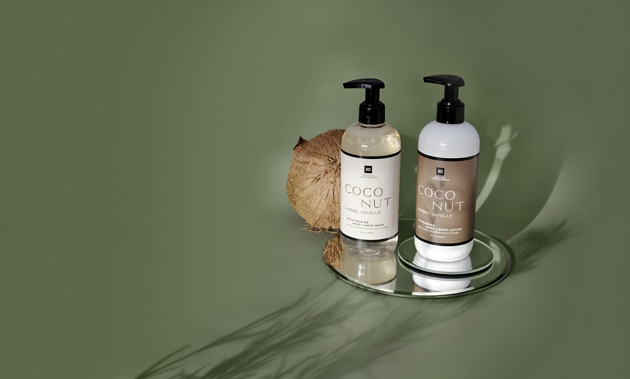 Natural Inspirations Natural Inspirations Coconut Ambre Vanille Moisturizing Bath & Shower Gel 12.5oz