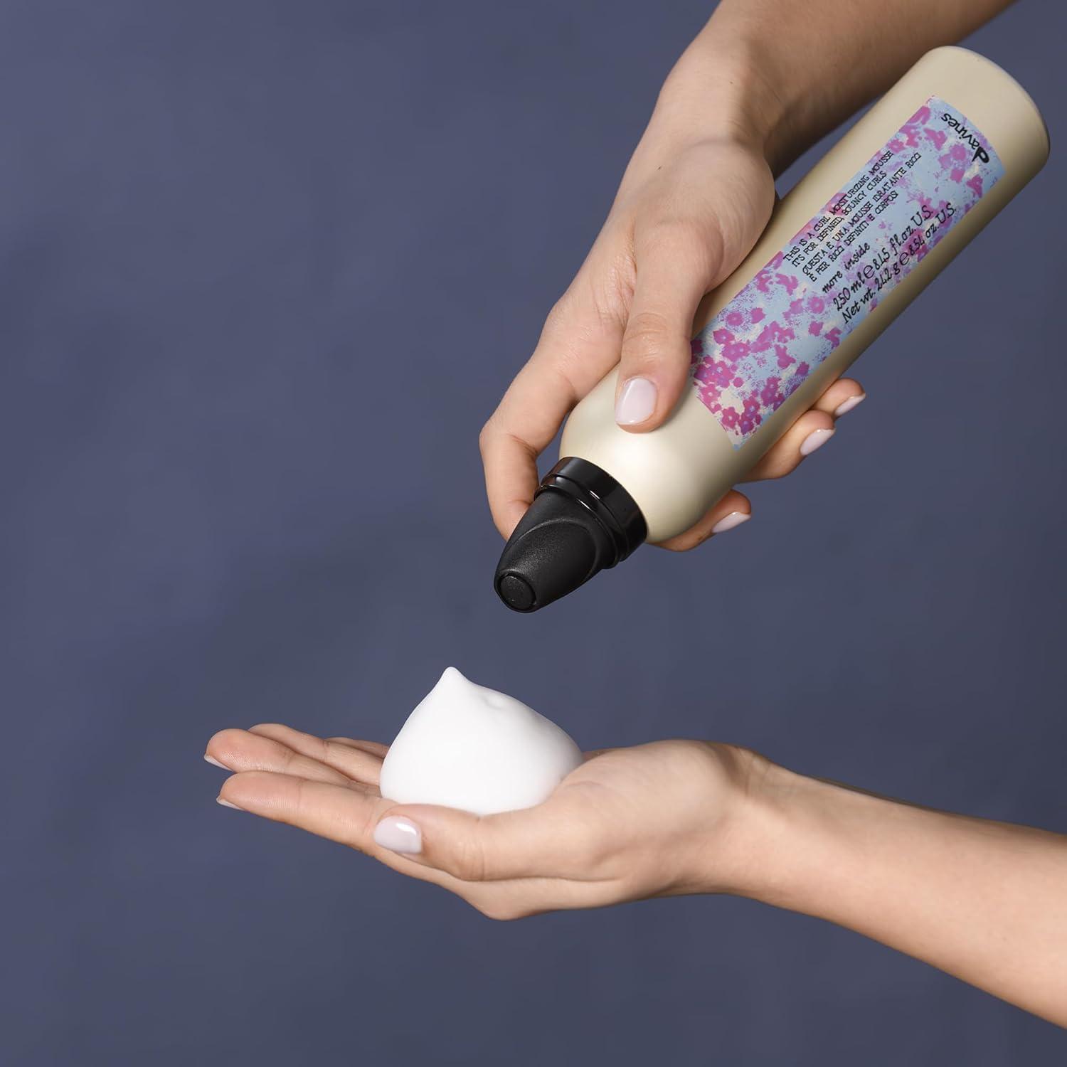 Davines Davines This Is A Curl Moisturizing Mousse, Volumizing, Paraben Free Formula For Bouncy And Defined Curls And Waves, 8.53 Fl. Oz.