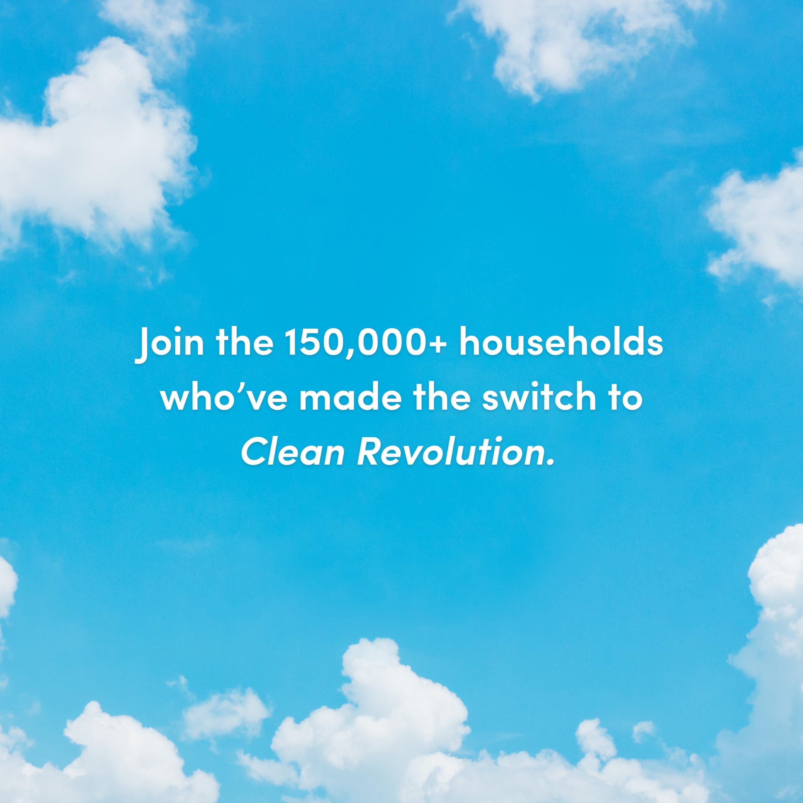 Clean Revolution Clean Revolution Foaming Hand Soap Refill Supply Container, Ready to Use Formula, Gluten Free, Unscented and Fragrance Free, 128 Fl. Oz, 4 Pack