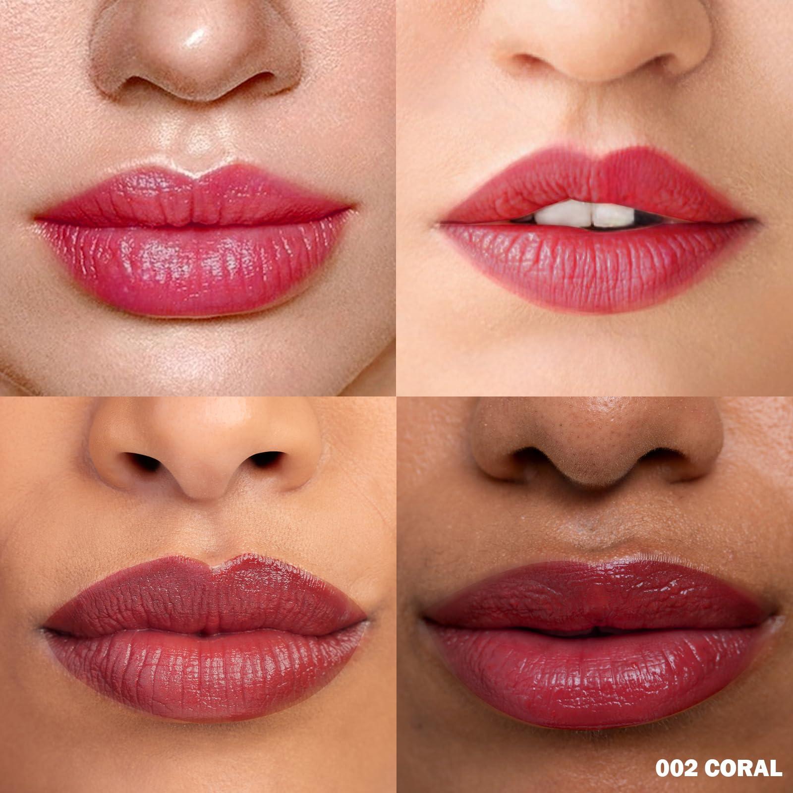 popcode popcode Peel Off Lip Stain - Long Lasting, Transfer Proof and Waterproof Tattoo Lip Tint, Matte Finish Lip Stain Peel Off, Infused with Vitamin E & Algin & Hydroxyacetophenone, #002 Coral