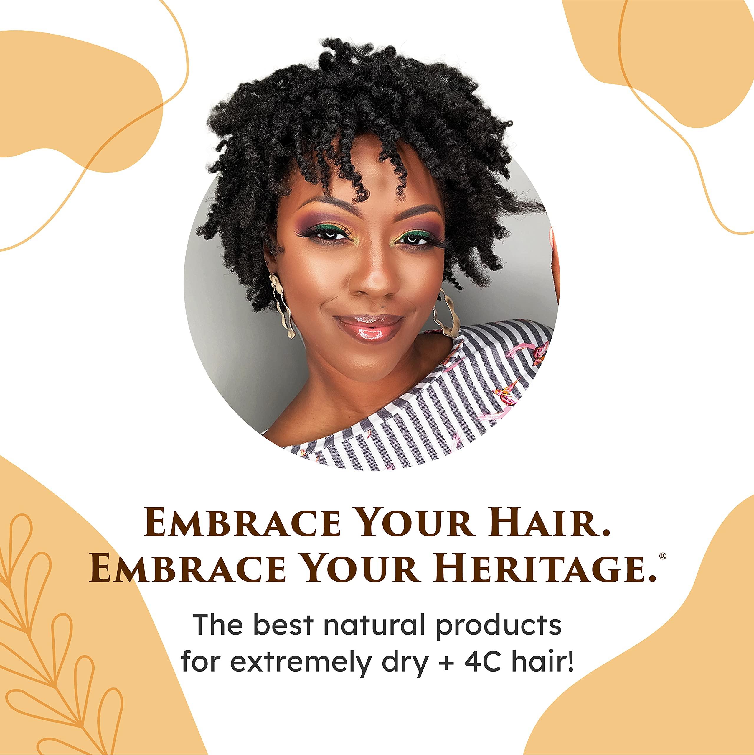 Qhemet Biologics Qhemet Biologics Castor & Amla Nourishing Pomade - Vegan Pomade and Scalp Conditioner with Castor Oil and Amla - Adds Softness, Pliability & Sheen to Locs, Cornrows, Twists & Loose Hair (4 oz)