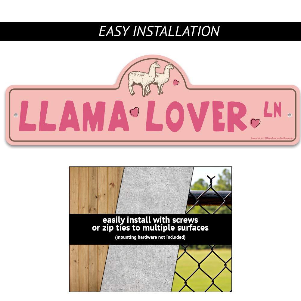 SignMission Dwelf Street Sign | Indoor/Outdoor | Dog Lover Funny Home Dcor for Garages, Living Rooms, Bedroom, Offices | SignMission Personalized Gift | 18" Wide