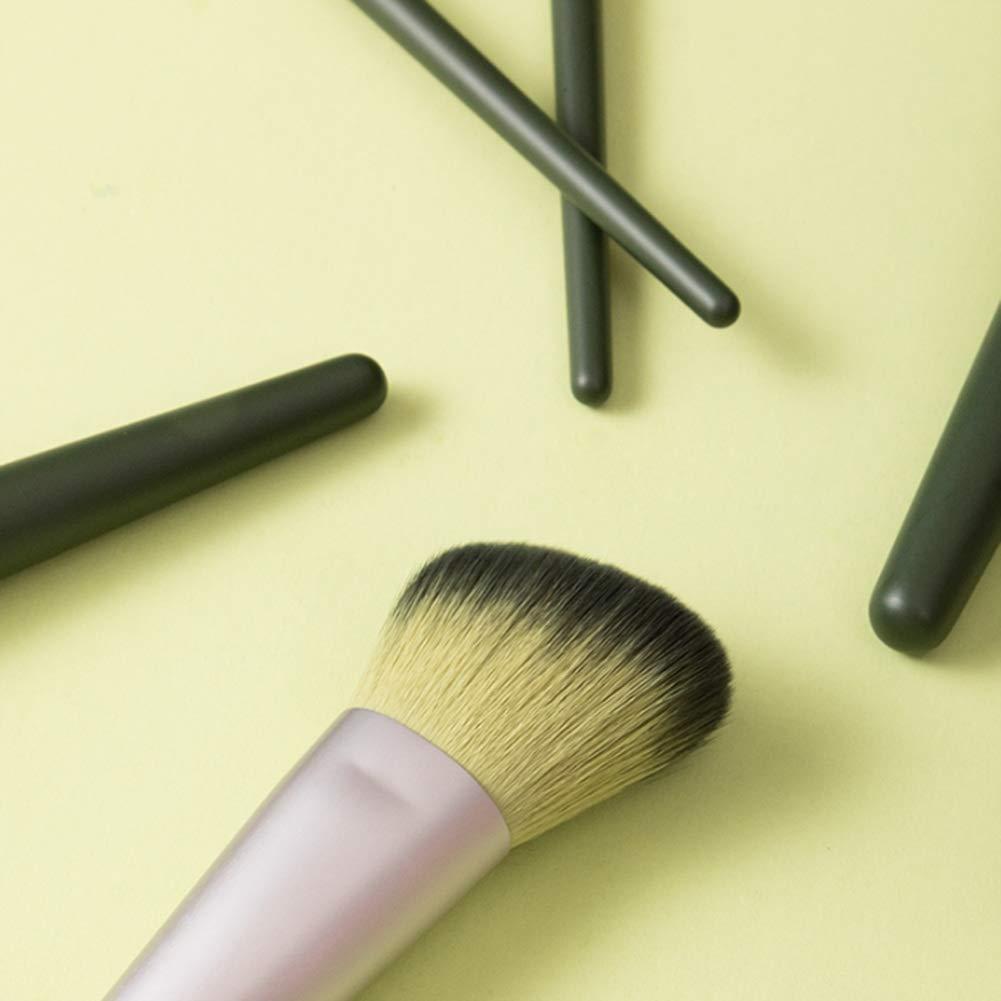 DHAEY Makeup Brush 11 Pieces Green Makeup Brush Set Premium Synthetic Foundation Blending Eyeshadow Make-up Brushes Set Beauty