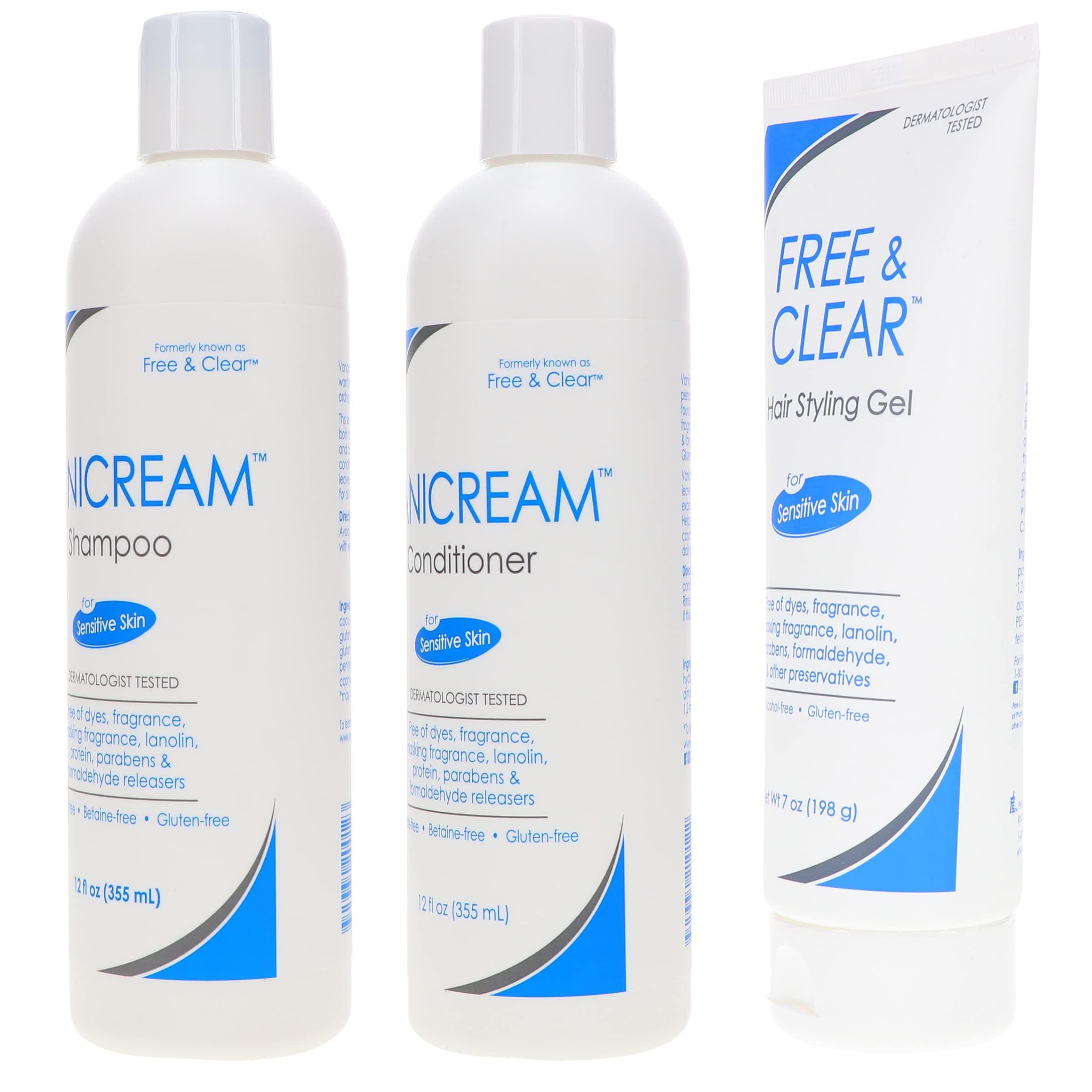 Vanicream Vanicream Set: Shampoo 12 oz Conditioner 12 oz Styling Gel 7 oz
