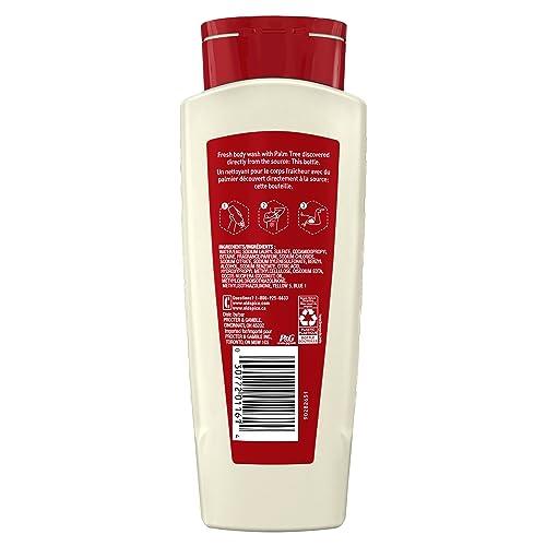 Old Spice Old Spice Body Wash for Men, 24/7 Shower Fresh with Long Lasting Scent, Fiji with Palm Tree Scent, 18 fl oz (Pack of 4)