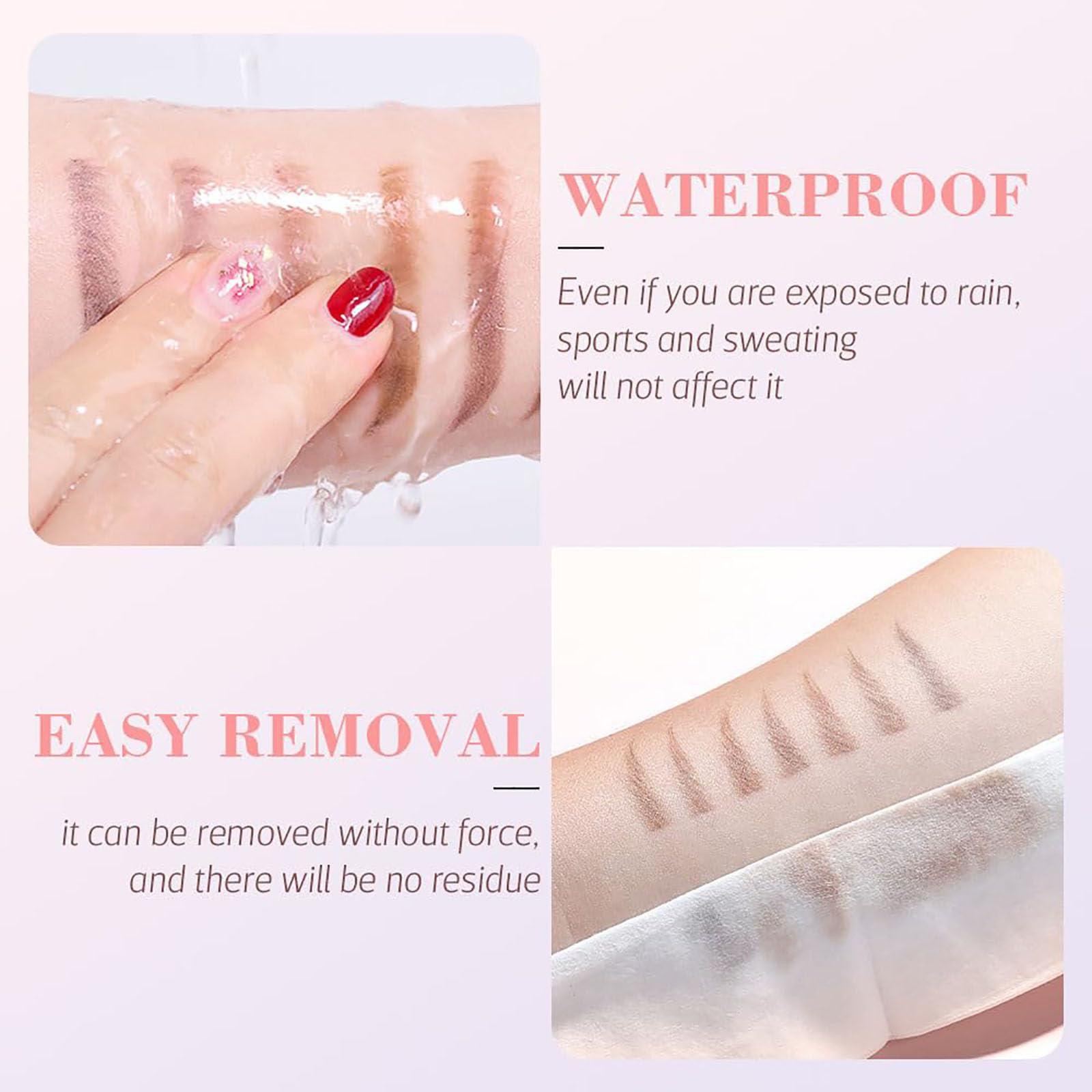 Generic Lightsbetter Waterproof Brow Pen, Lightsbetter Microblading Eyebrow Pencil, Lights Better Waterproof Eyebrow Pen, Waterproof Microblading Eyebrow Pen 4 Fork Tip (02+03+04)