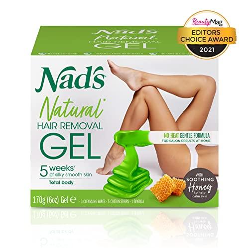 Clandestine Project Nad's Natural Hair Removal Gel Refill for Kit No Heating Waxing