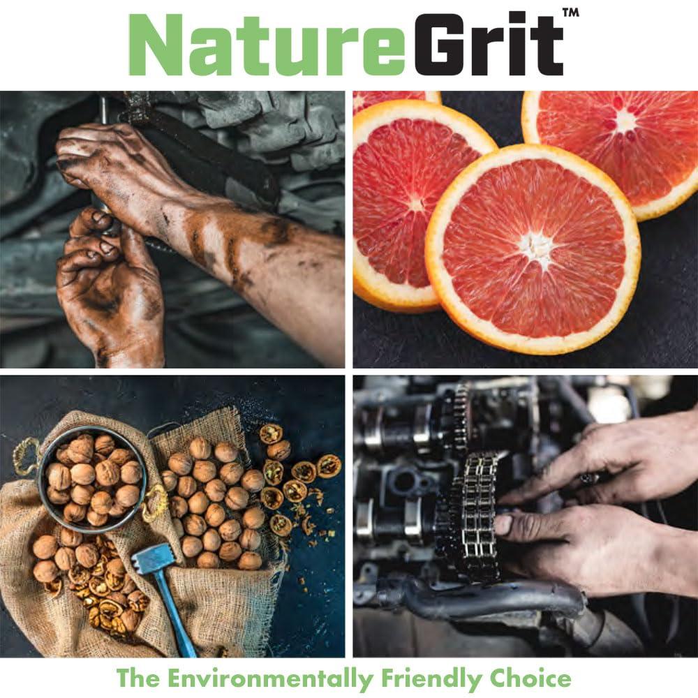 Nature Grit Nature Grit Heavy Duty Industrial Hand Soap Cleaner Refill Walnut Shell Conditioners for Skin Protection for Auto Mechanics, Manufacturing, and Anyone with Working Hands - 3-liter (Single Refill)