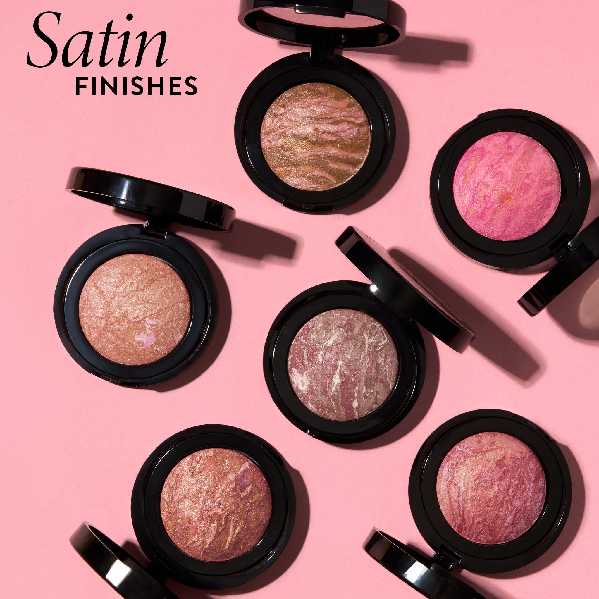 LAURA GELLER NEW YORK LAURA GELLER NEW YORK Baked Blush-n-Brighten Marbleized Blush for Cheeks - Down to Earth - Natural Finish - Buildable Color