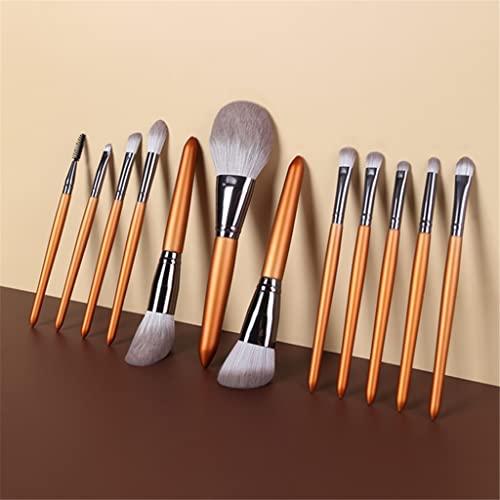IBDRYKK IBDRYKK Natural Makeup Brushes Set Eyeshadow Make Up Brush Goat Hair Kit for Face Powder Foundation Make Brush Cosmetics