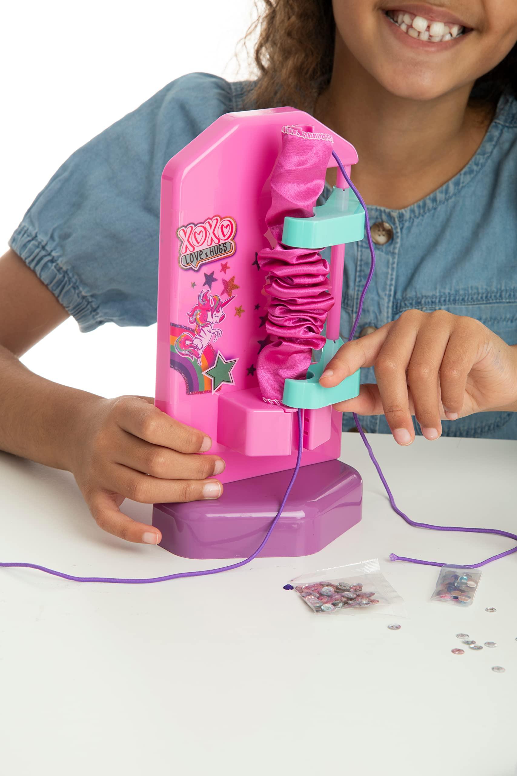 Sambro Sambro XOXO Scrunchie Maker Set | DIY Scrunchies | Create Your Own Scrunchie | Age 6+