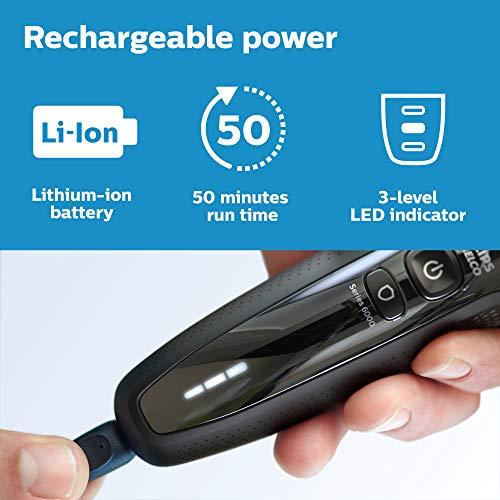 PHILIPS Philips Norelco 6880/81 Shaver 6800, Rechargeable Wet/Dry Electric Shaver, with Trimmer Attachment