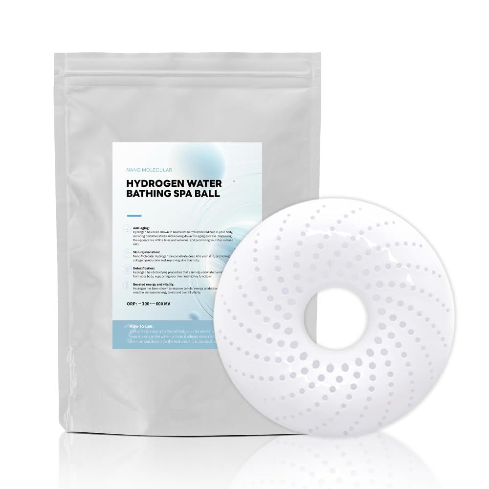 Unosuich Unosuich Hydrogen Water Bath Ceramic Ball Kit Reusable Molecule H2 Water Bathing Bombs Bathtub Pets Available, Gentle and Harmless Hydrogen-Rich Water Bath SPA Massage