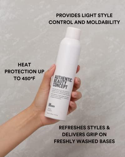 Authentic Beauty Concept Authentic Beauty Concept Dry Shampoo | All Hair Types | Style, Grip & Refresh Hair | Vegan & Cruelty-free | Sulfate-free | 2.1 oz.