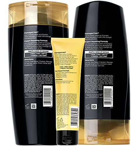 L'Oreal Paris L'Oreal Paris Elvive TR5 Repairing Shampoo, Conditioner and Protein Recharge, Total Repair 5, 1 Count