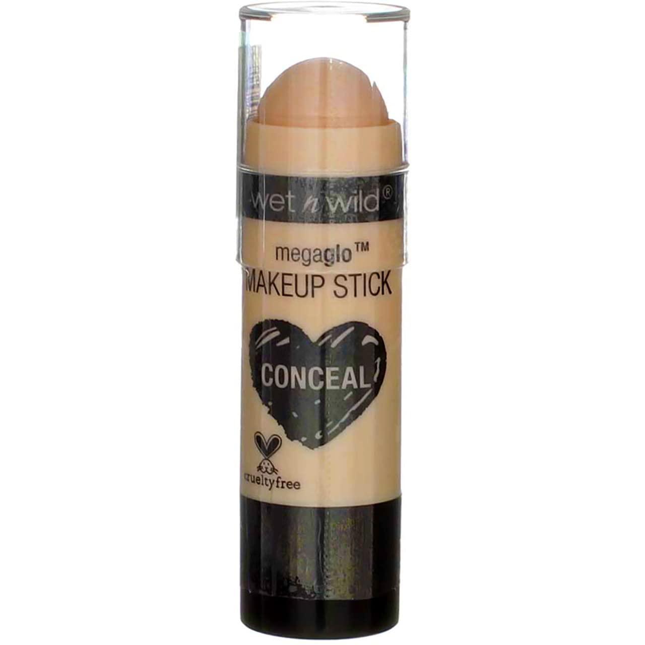 wet n wild Wet N Wild Mega Glo Makeup Stick Concealer Nude for Thought (Pack of 4)4