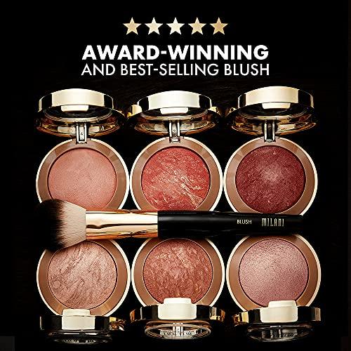 Milani Milani Baked Highlighter (Rose Italiana) - Cruelty-Free Powder Highlighter, Highlight Face for a Shimmery or Matte Finish