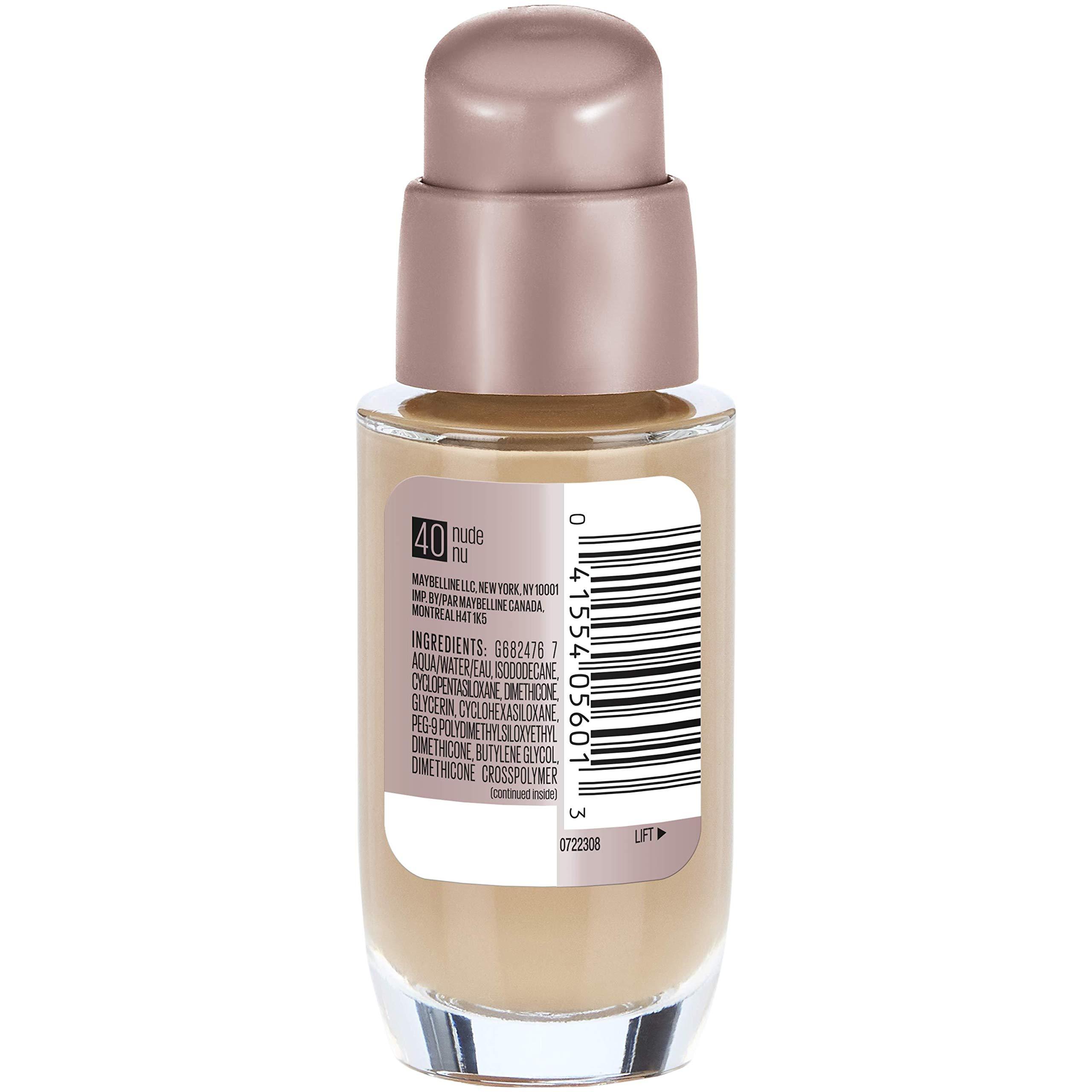 MAYBELLINE Maybelline New York Dream Satin Liquid Foundation (Dream Liquid Mousse Foundation), Nude, 1 fl. oz.