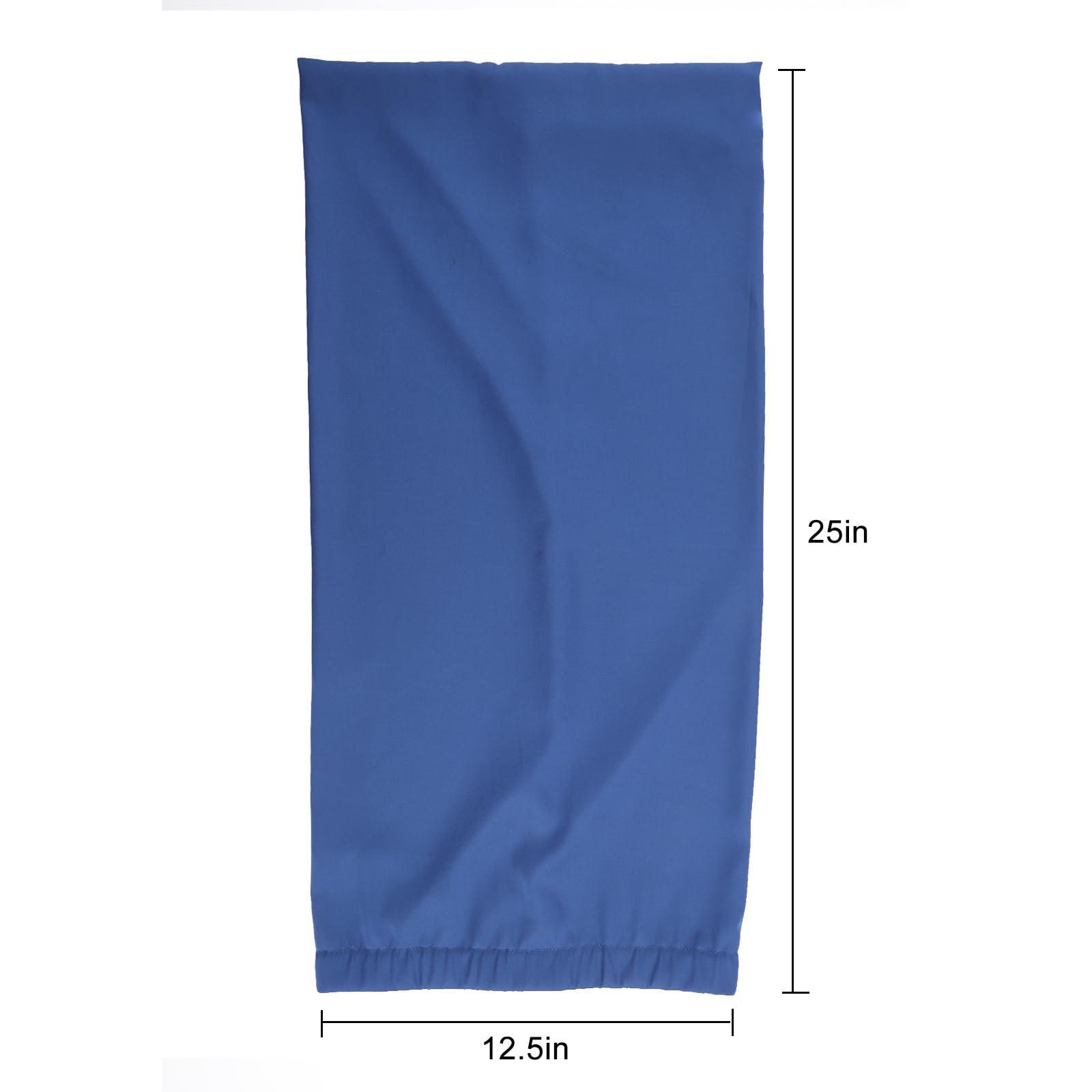 ALASKA BEAR ALASKA BEAR Natural Silk Lined Shower Cap Hair Bonnet for Curly Dry Hair/Medium Length/Semi Thick Hair, Versatile & Adjustable, Unisex(Navy Blue)