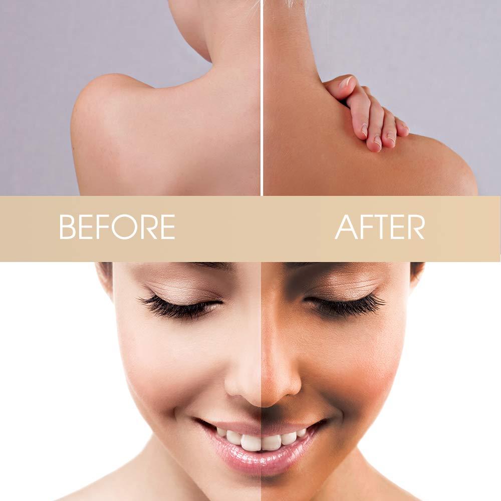 Body Drench Body Drench Quick Tan Gradual Tanning/Bronzing Lotion | Self Tan, Sunless Tanner Solution for Mess Free Coverage | Dark, 8 Fl Oz