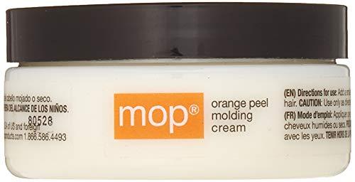 MOP MOP Orange Peel Molding Cream, 2.6 Oz., Adds Texture & Depth with a Medium, Matte Finish