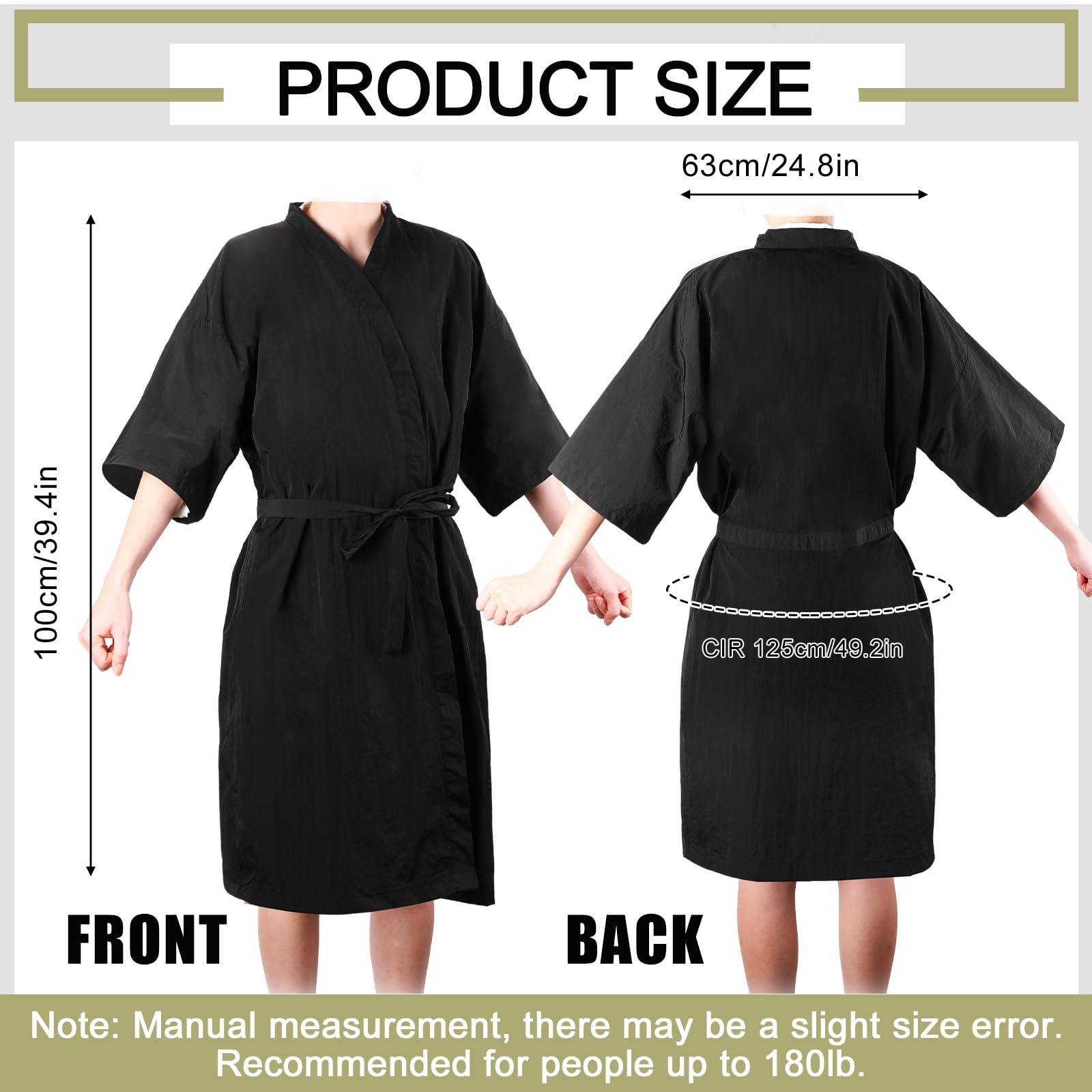 Toulite Toulite 20 Pcs Salon Smocks for Clients Salon Robes Hair Salon Smocks Salon Client Gown Robes Cape for Men Women(Classic)