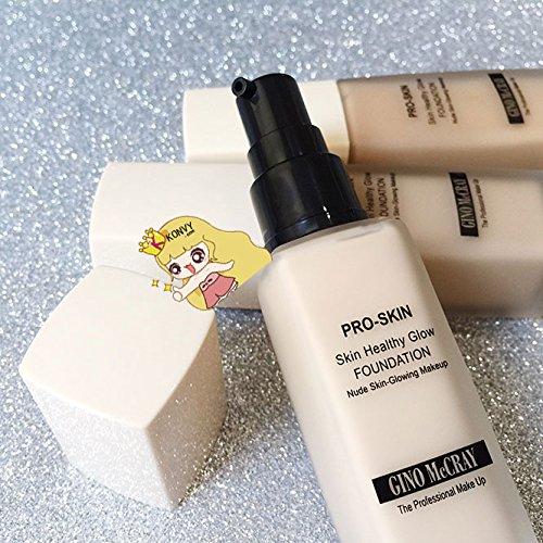 beautybuffet Beauty Buffet GINO McCRAY The Professional Makeup Skin Healthy Glow Foundation 40ml # No.010 Light Lightweight Foundation. The cover is very smooth. Protect your skin from the sun Along with maintaining the value of the natural extracts.