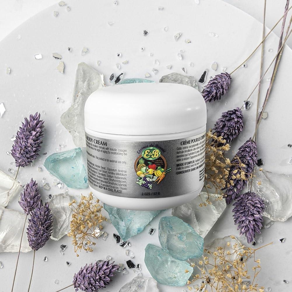 E de B Essence de Beaute Collagen + Vitamin E Face & Body Cream, 4oz