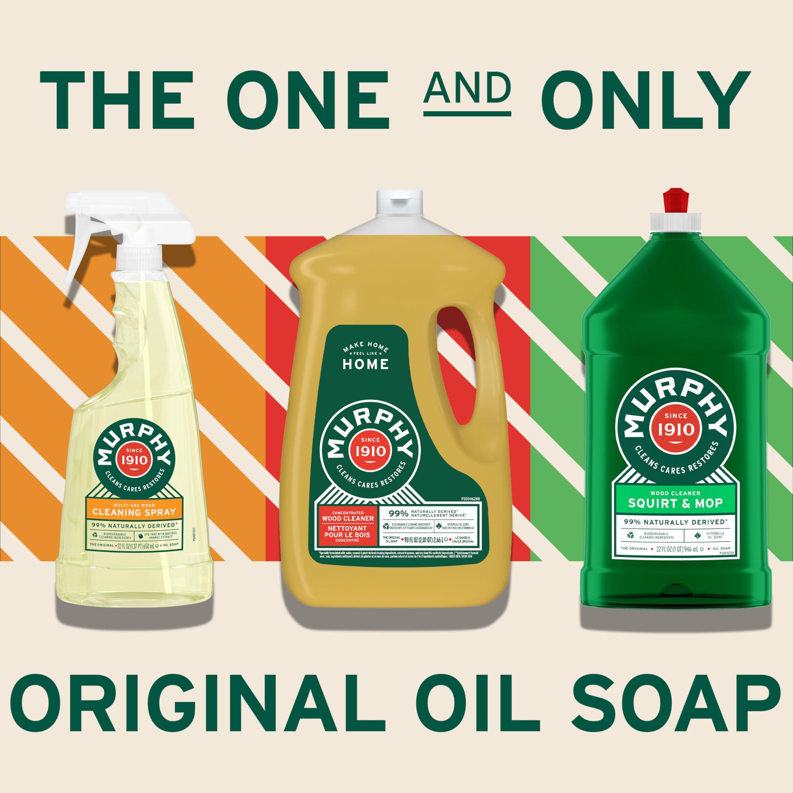 Murphy Murphy Oil Soap, Original Formula - 90 fl oz (4PK)