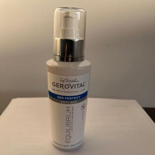 Gerovital Gerovital EQUILIBRIUM Perfect Anti-Aging Serum with Peptide 5% | Intensive Treatment for Mature, Dry and Wrinkled Skin | Professional Product, 100 ml