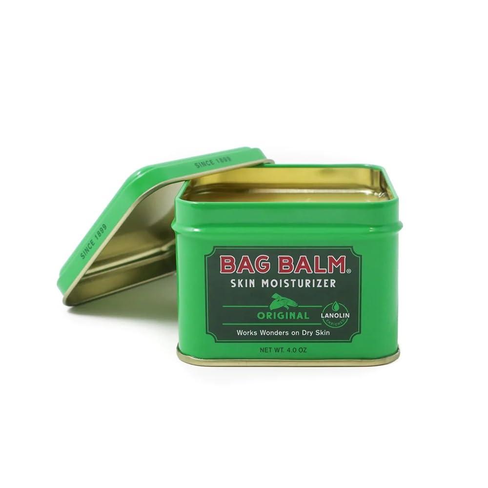 Bag Balm Bag Balm Vermont\'s Original Moisturizing for Dry Skin, Chapped Lips, Cracked Heels, Dog Paw Pads + More. 118 ml (4 oz) Tin (3)
