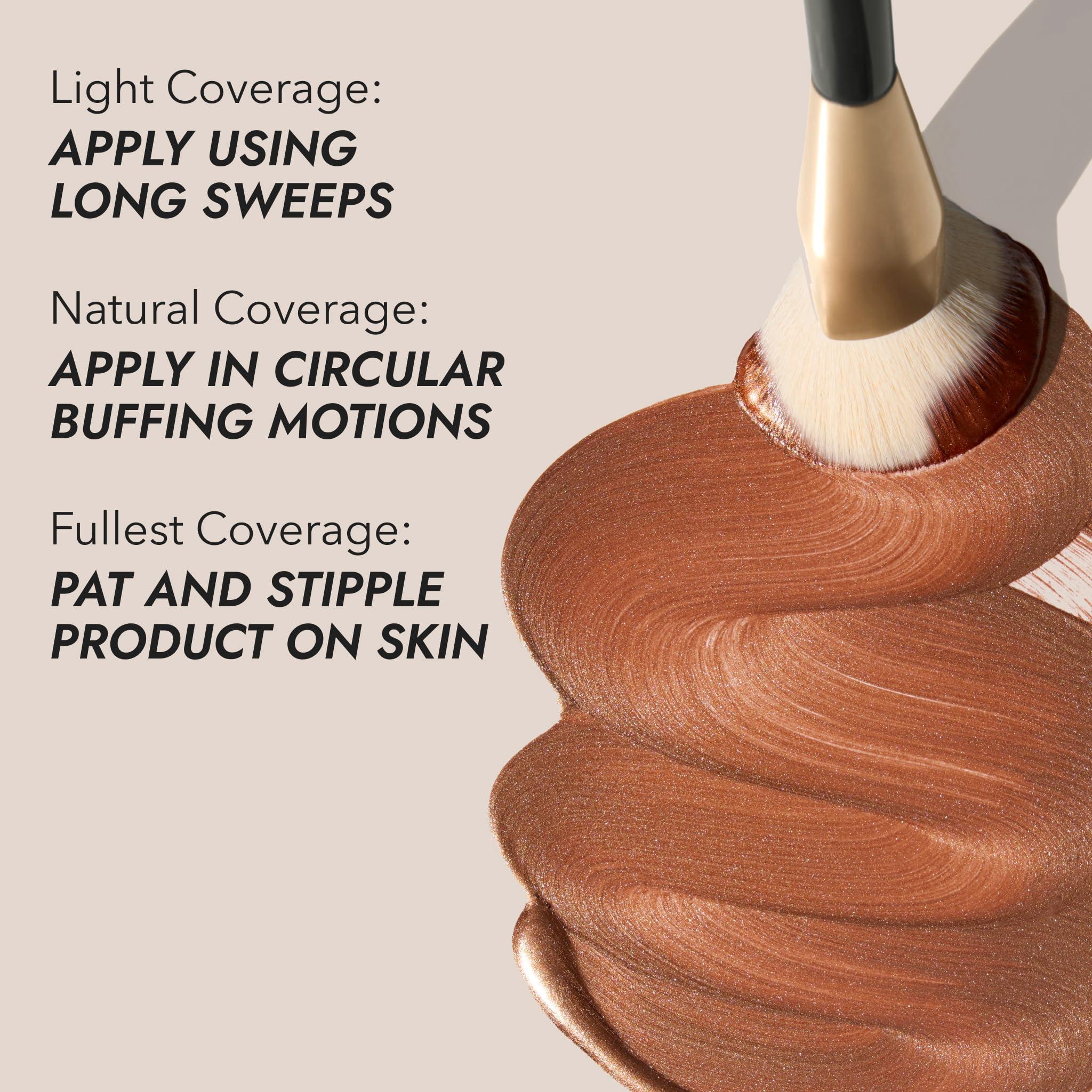 Cover FX COVER FX Complete Coverage Kit: Total Cover Cream Foundation - Shade T1 + Custom Cover Blending Brush