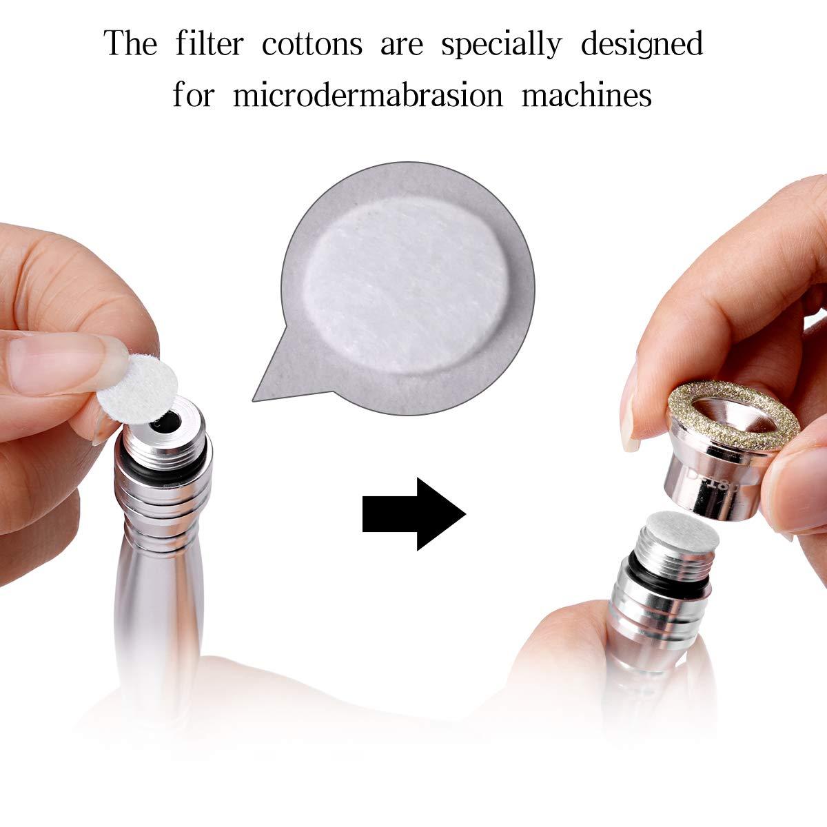 TopDirect 3 in 1 Diamond Dermabrasion Microdermabrasion Machine, TopDirect Facial Skin Care Salon Equipment w/Vacuum & Spray + 200PCS Cotton Filters (Strong Suction Power: 65-68cmhg)