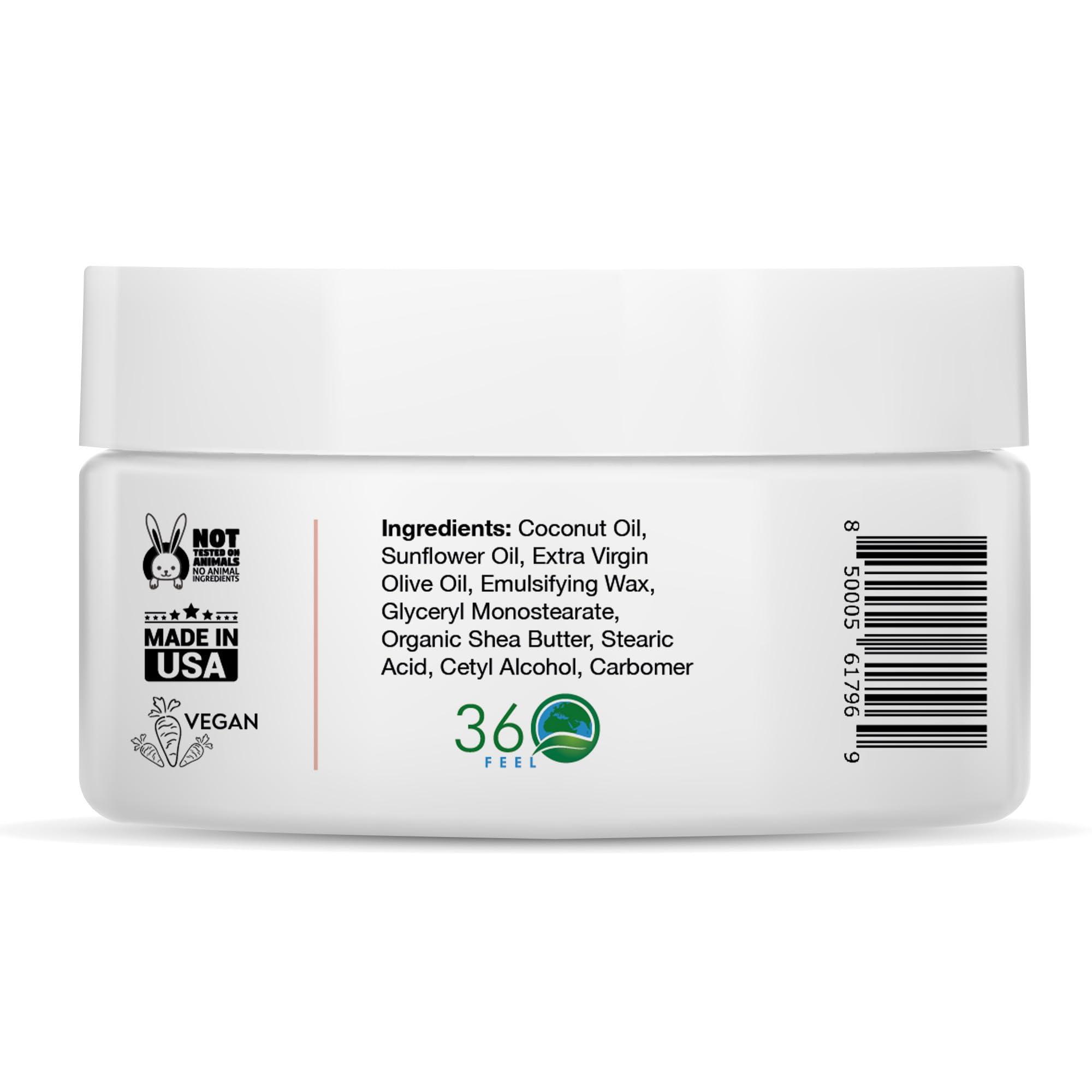 360Feel 360Feel Egyptian Musk Body Lotion - Hydrates with Coconut & Olive Oil, Plant-Based, Non-Greasy, Sensitive Skin, All Day Use