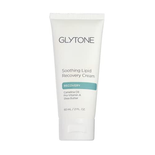 GLYTONE Glytone Soothing Lipid Recovery Cream - Vitamins A & E, Camelina Oil, Glycerin, Shea Butter - Sensitive, Compromised & Post-Procedure Skin - 2 fl. oz