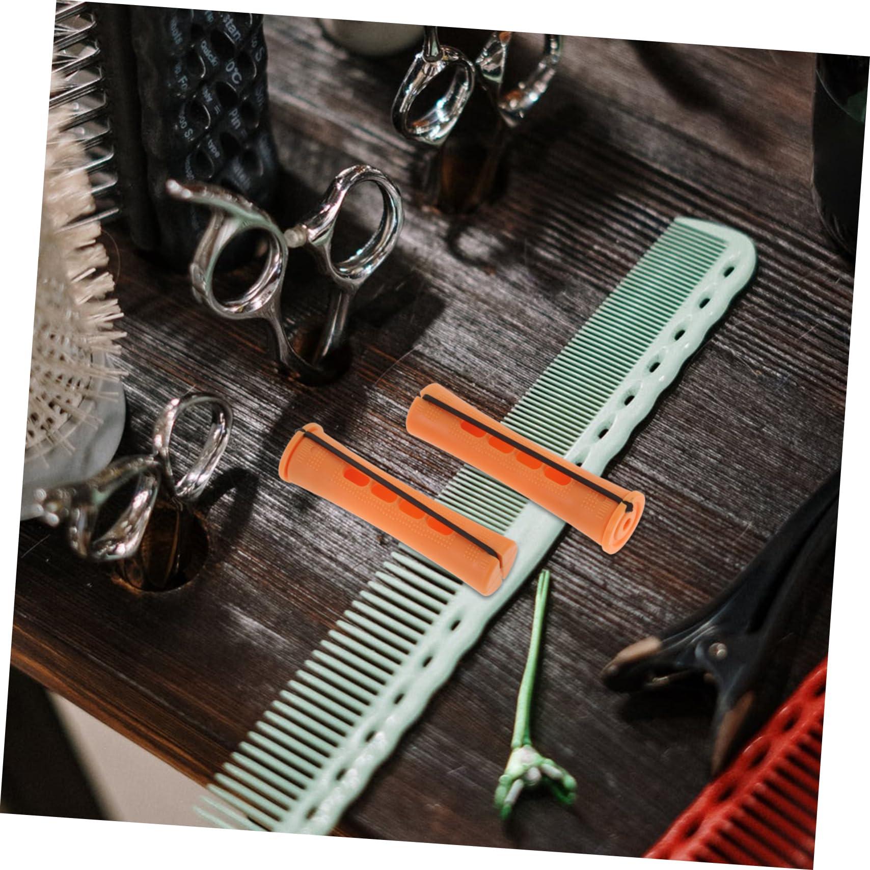 HONMEET HONMEET 30pcs Perm Rods Round Hair Curlers Kit for Short Long Hair Spiral Perm Rods Hair Perm Rods Diy Hair Curling Tools Salon Styling Tools