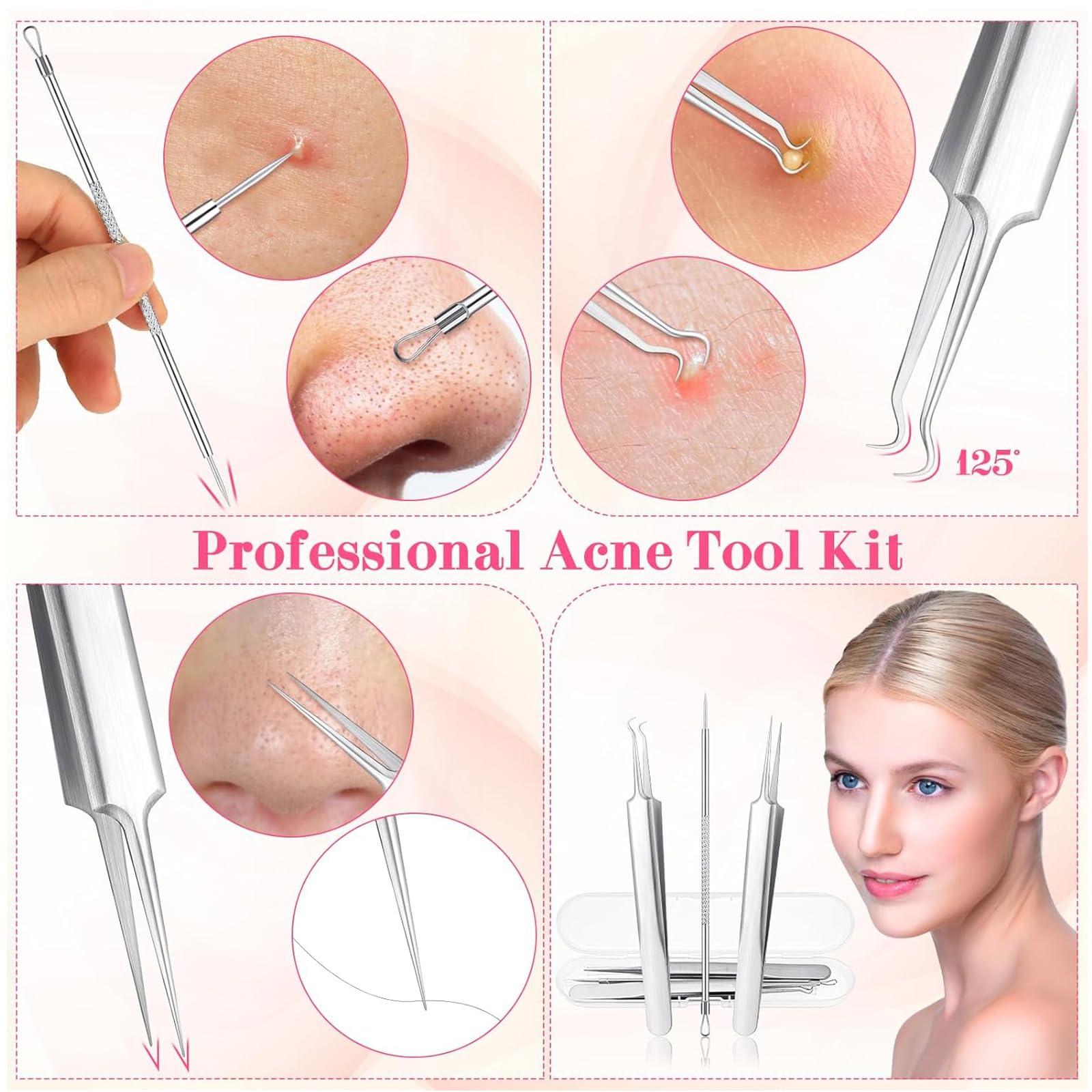 Kingsmile Kingsmile Facial Steamer, 2 in 1 Face Steamer for Facial,Compact Nano Steamer with Aromatherapy,Face Humidifier - Adjustable Nozzle, Warm Steam for Home SPA & Sinuses, Stainless Steel Kit & Hairlace