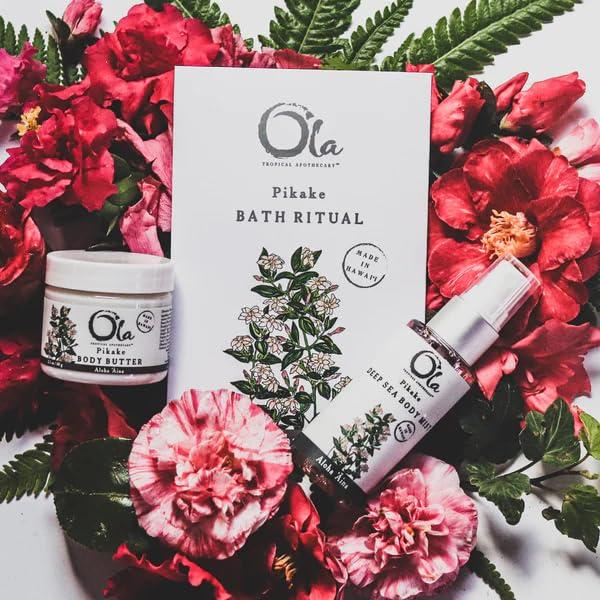 Tropical Apothecary Tropical Apothecary Ola Pikake Gift Set - Body Butter, Deep Sea Mist, and Bath Ritual