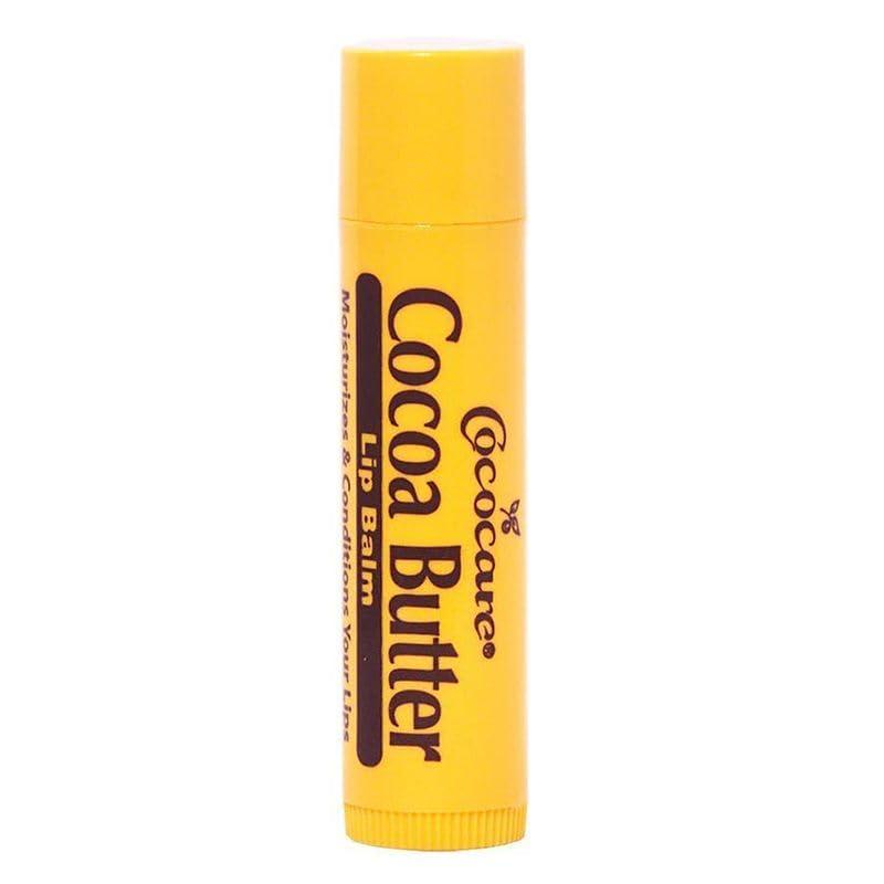 COCOCARE Cococare Cocoa Butter Lip Balm - The Little Yellow Stick Enriched with Natural Cocoa Butter - Conditions & Protects Lips with Hydrating Formula - 0.15oz (Pack of 2)