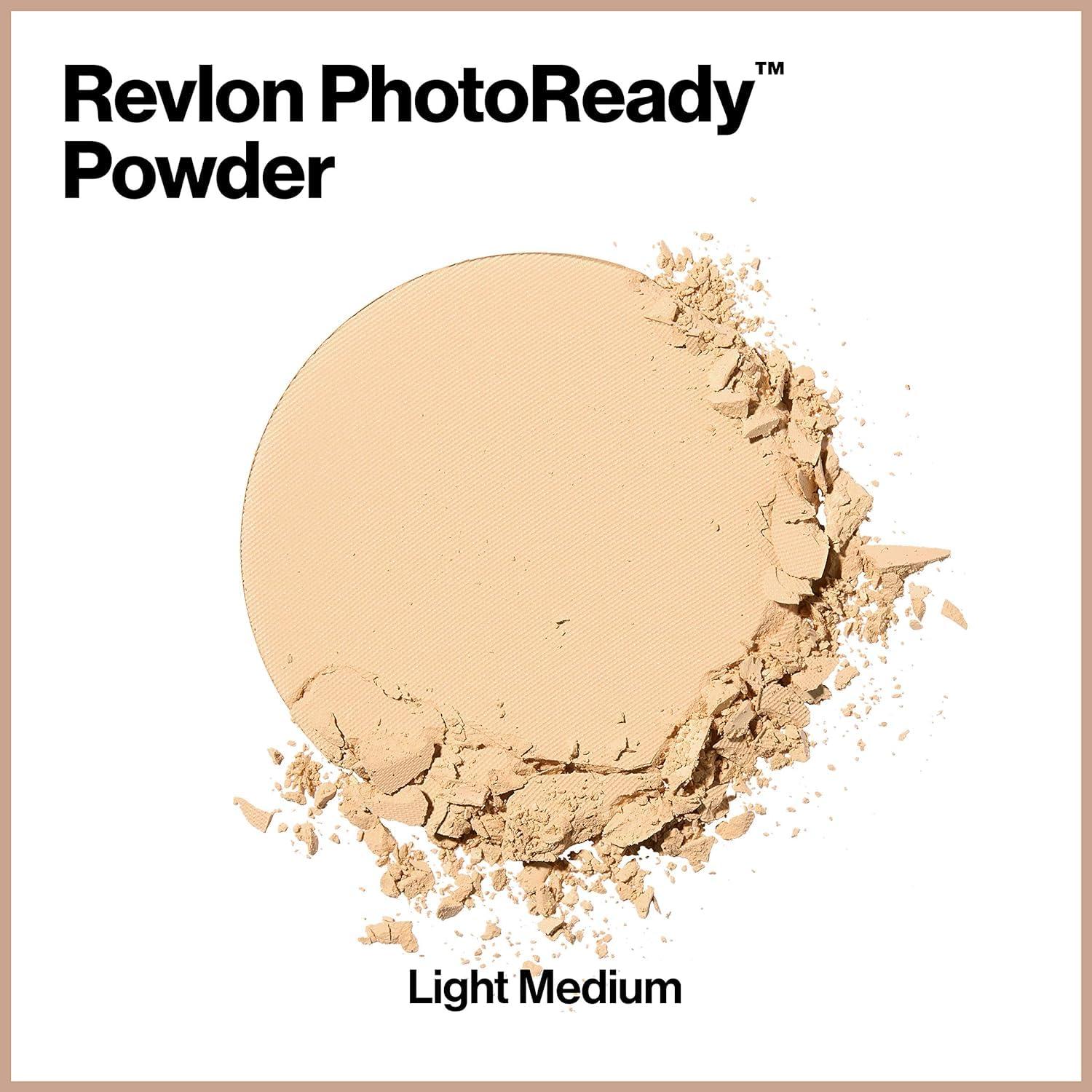 REVLON Revlon PhotoReady Powder, Light Medium [020] 0.25 oz (Pack of 3)