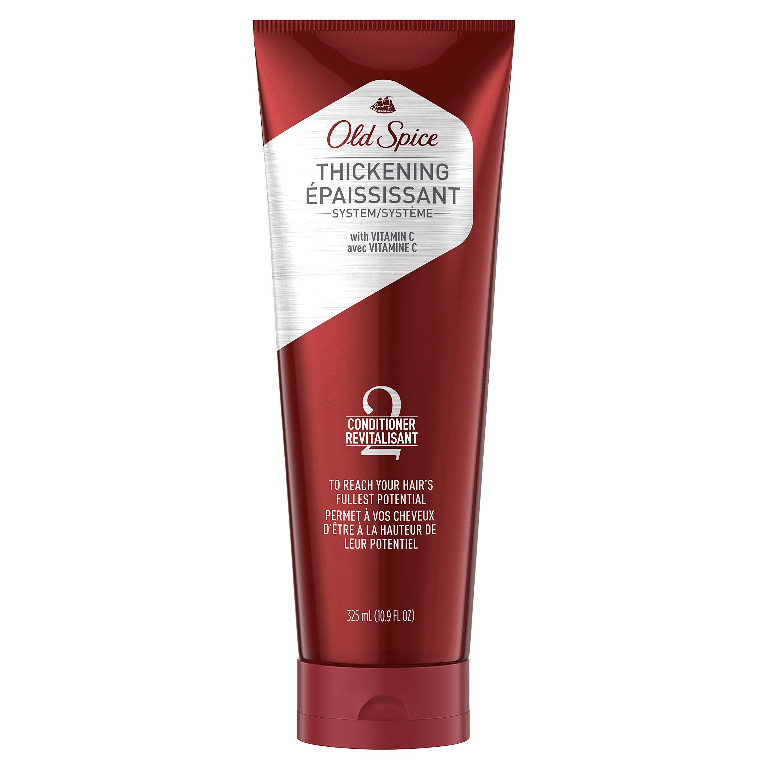 Old Spice Old Spice Hair Thickening Conditioner for Men, Infused with Vitamin C, Step 2, 10.9 Fl Oz
