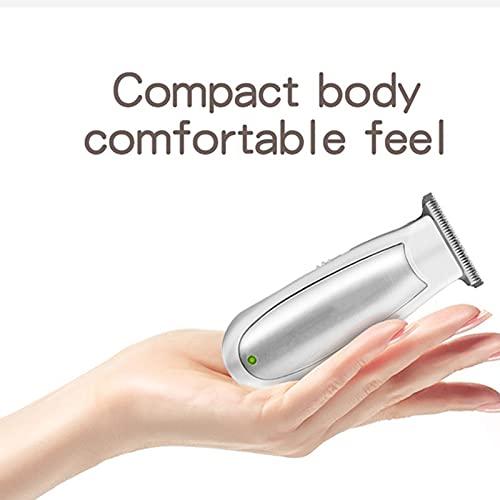 toothgeneric toothgeneric Hair Clippers for Men, Professional Hair Clipper for Children Baby USB Rechargeable Quiet Hair Trimmer Child Cordless Cutting Machine, Silver