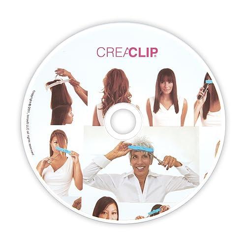 CreaClip Original CreaClip Premium Package Hair Cutting Tool - As seen on Shark Tank - Professional Hair Cutting Guide, Hair Cutting Clips for Bangs, Layers, and Split Ends, Hair Cutting Guide